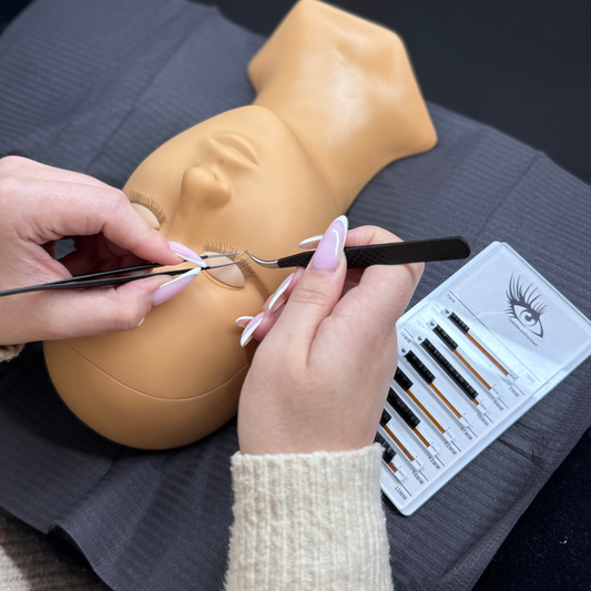 Øvehoved til Eyelash Extensions