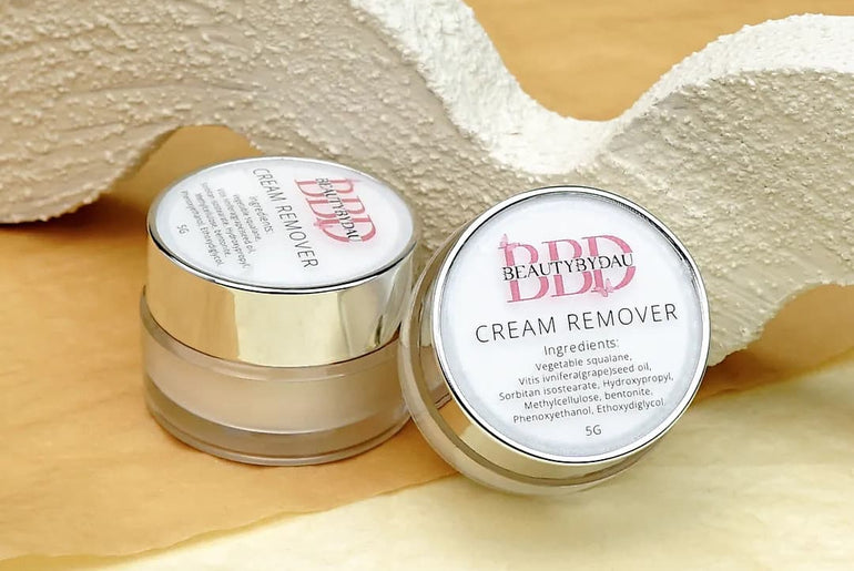BeautyByDau Eyelash Remover – professionel limfjerner til vipper i salon og hjemmebrug
