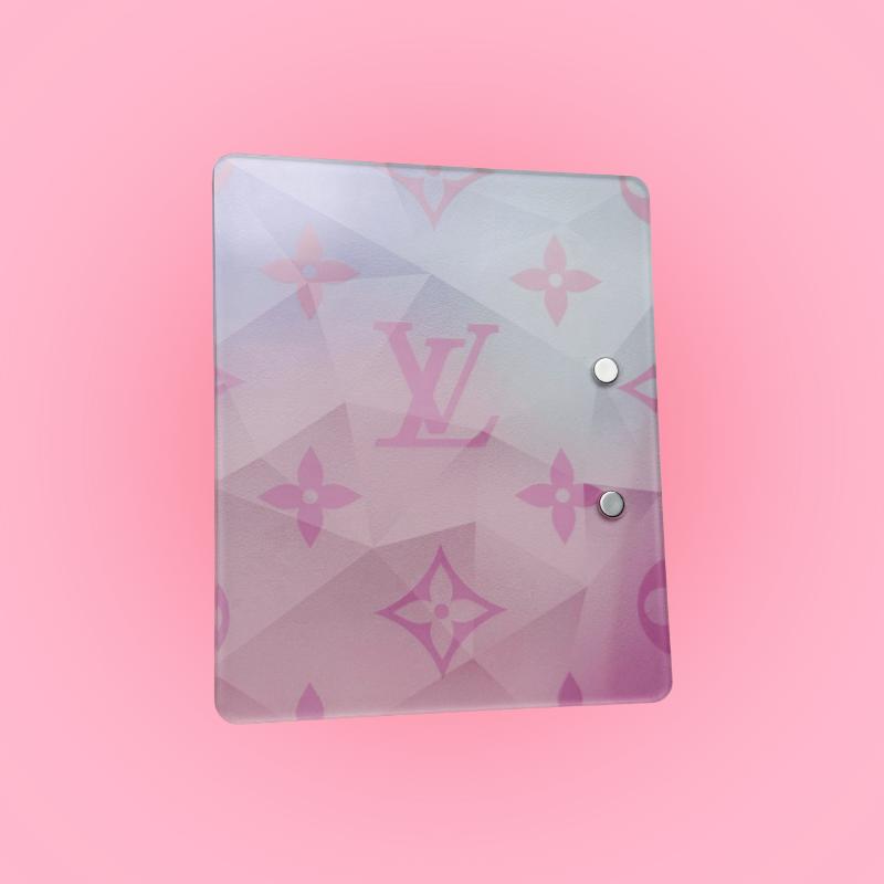 Akrylplade til eyelash extensions – stabil og hygiejnisk vippeplade til organisering af vipper.