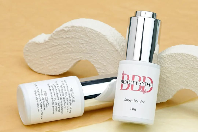 BeautyByDau vippe Super Bonder – styrker bindingen af lim og giver et bedre resultat ved vippebehandling.