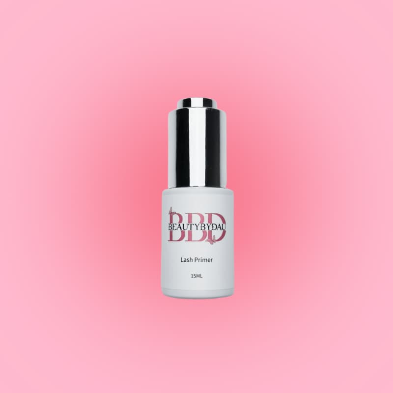 BeautyByDau Lash Primer – professionel primer til forberedelse af eyelash extensions.