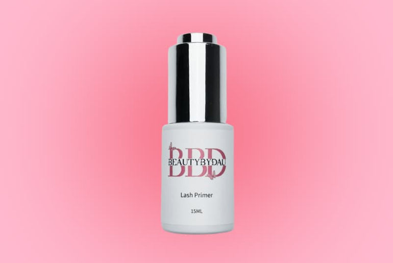 BeautyByDau Lash Primer – professionel primer til forberedelse af eyelash extensions.